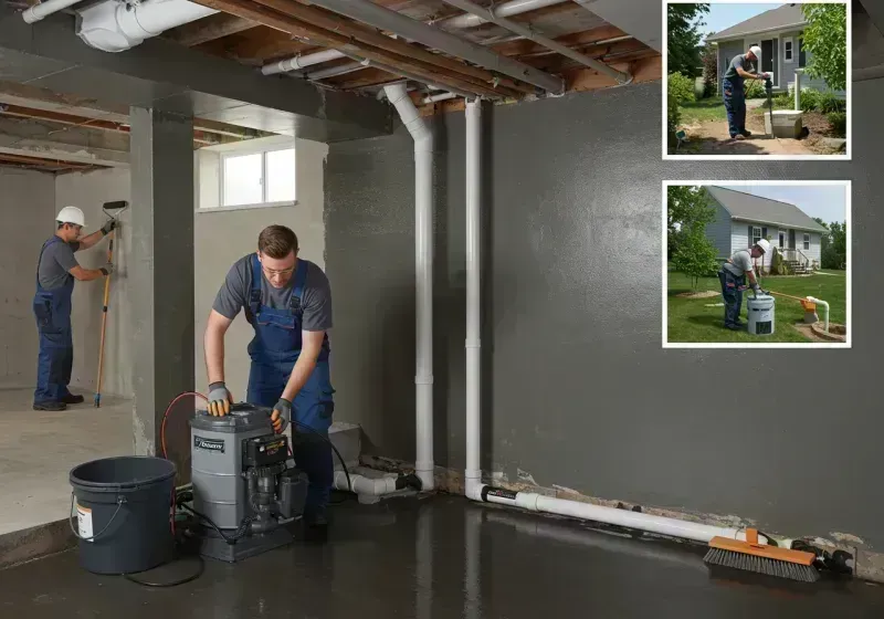 Basement Waterproofing and Flood Prevention process in Troy, MO